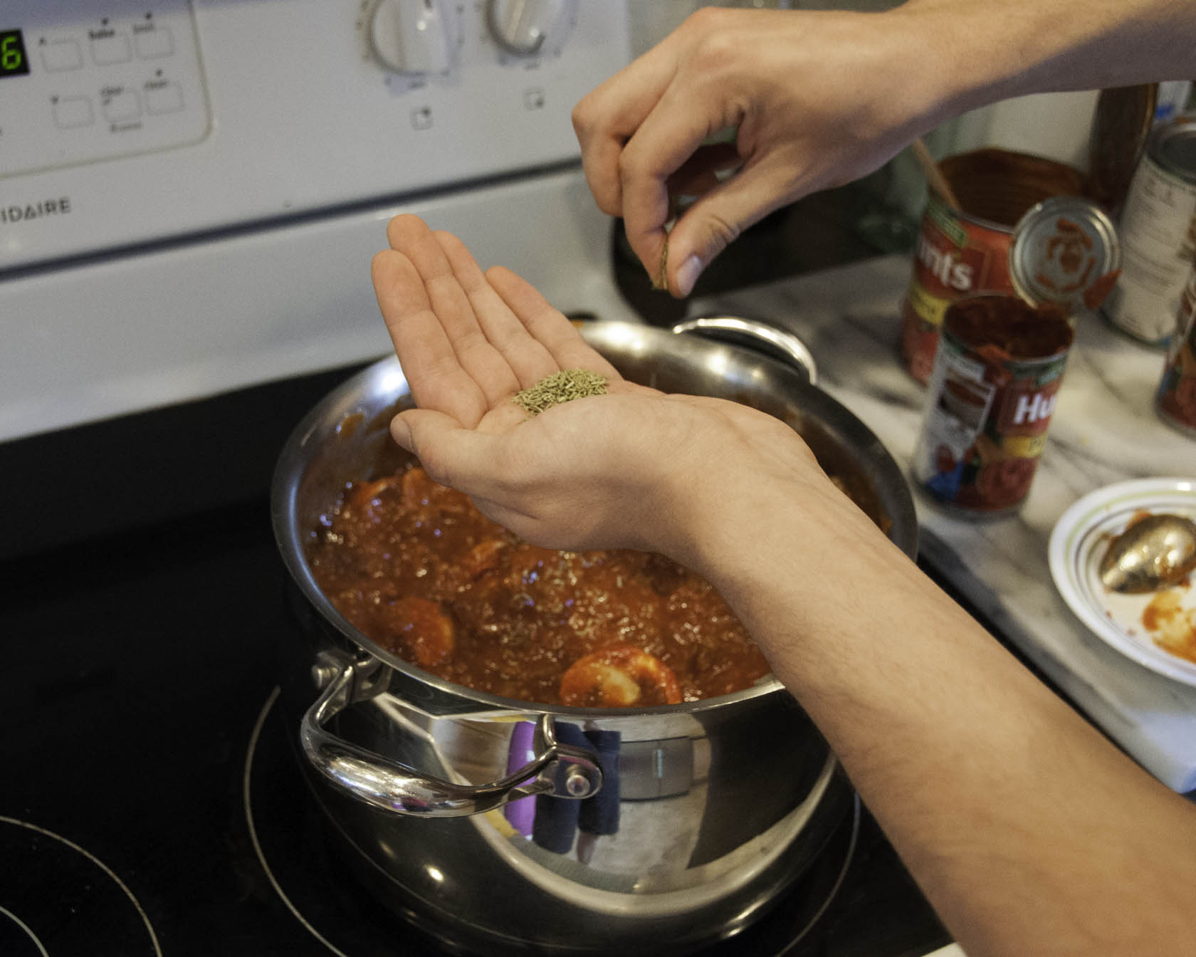 Pinching seasonings